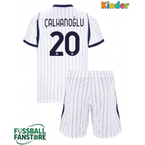 Inter Milan Hakan Calhanoglu #20 Replik Auswärtstrikot Kinder 2026-27 Kurzarm (+ Kurze Hosen)